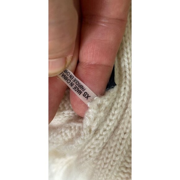 Sutton Studio Cashmere Cable Knit Open Front Cardigan Sweater Ribbed Collar - Picture 14 of 14